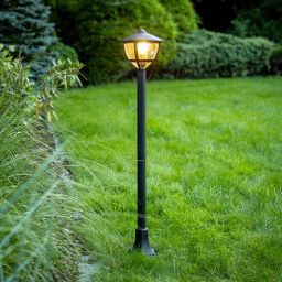 Nowodvorski Amelia lampa stojąca zewnętrzna 1x10W czarna 10497