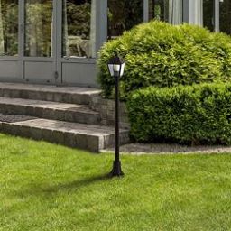 Nowodvorski Ana lampa stojąca zewnętrzna 1x10W czarna 10501