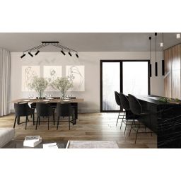 Nowodvorski Lighting Eye Super Black lampa podsufitowa 6x35W czarna 6505