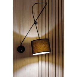 Nowodvorski Lighting Viper kinkiet 1x10 W czarny 6513