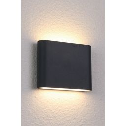 Nowodvorski Lighting Semi kinkiet zewnętrzny 36x0,2W LED czarna 6775