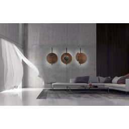 Nowodvorski Lighting Sunset kinkiet 2x12 W czarny-drewno 7655