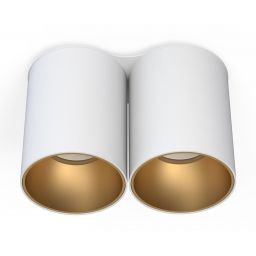 Nowodvorski Lighting Eye Tone lampa podsufitowa 2x10 W biała-złota 7665