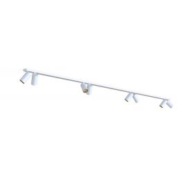 Nowodvorski Lighting Mono lampa podsufitowa 8x10 W biała-złota 7694   