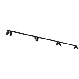 Nowodvorski Lighting Mono lampa podsufitowa 8x10 W czarna 7701