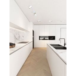 Nowodvorski Lighting Mono VI lampa podsufitowa 1x10W biała/złota 7777