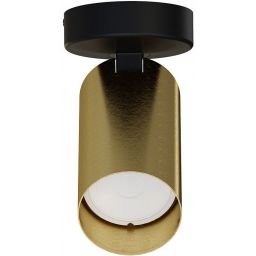 Nowodvorski Lighting Mono lampa podsufitowa 1x10W LED mosiądz/czarna 7778