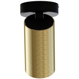 Nowodvorski Lighting Mono lampa podsufitowa 1x10W LED mosiądz/czarna 7778