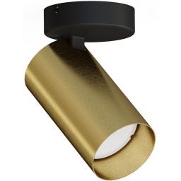 Nowodvorski Lighting Mono lampa podsufitowa 1x10W LED mosiądz/czarna 7778