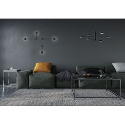 Nowodvorski Lighting Orbit kinkiet 1x12 W czarny 7805