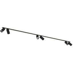 Nowodvorski Lighting Mono Surface VI lampa podsufitowa 6x10W czarna 7837
