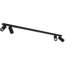 Nowodvorski Lighting Mono lampa podsufitowa 4x10 W czarna 7843