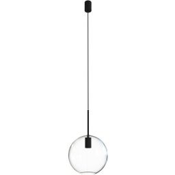 Nowodvorski Lighting Sphere lampa wisząca 1x25 W czarna-przezroczysta 7850
