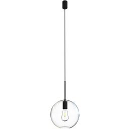 Nowodvorski Lighting Sphere lampa wisząca 1x25 W czarna-przezroczysta 7850