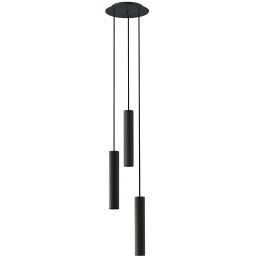 Nowodvorski Lighting Baton lampa wisząca 3x10 W czarna 7856