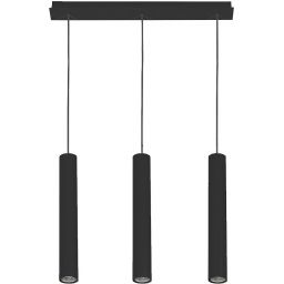 Nowodvorski Lighting Eye lampa wisząca 3x10 W czarna 7862