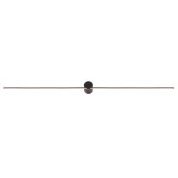 Nowodvorski Lighting Pin L kinkiet 1x15W LED czarna 8130
