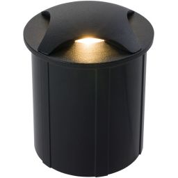 Nowodvorski Lighting Pat lampa do zabudowy 1x3 W czarna 8162