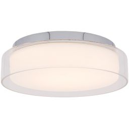 Nowodvorski Lighting Pan LED M plafon 1x12W LED chrom 8173