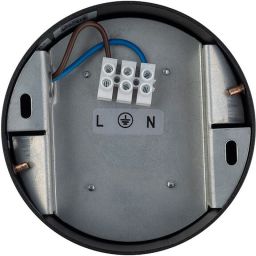 Nowodvorski Lighting Flea lampa podsufitowa 1x12W czarna 8203