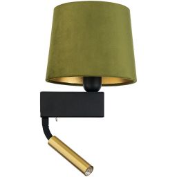 Nowodvorski Lighting Chillin kinkiet 2x10 W czarny-mosiądz-zielony-złoty 8214