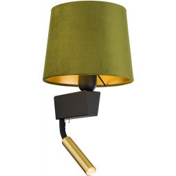Nowodvorski Lighting Chillin kinkiet 2x10 W czarny-mosiądz-zielony-złoty 8214