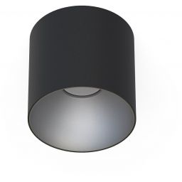 Nowodvorski Lighting Point Tone lampa podsufitowa 1x10 W czarna-srebrna 8223