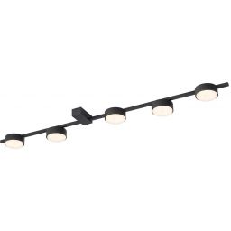Nowodvorski Lighting Pills lampa podsufitowa 5x12 W czarna 8262