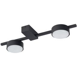 Nowodvorski Lighting Pills lampa podsufitowa 2x12 W czarna 8264