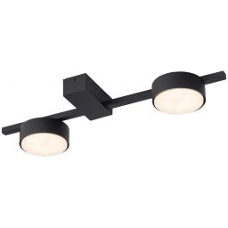 Nowodvorski Lighting Pills lampa podsufitowa 2x12 W czarna 8264