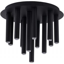 Nowodvorski Lighting Stalactite lampa podsufitowa 13x10W LED czarna 8355