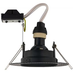 Nowodvorski Lighting Echo lampa do zabudowy 1x15 W czarna 8372