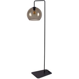 Nowodvorski Lighting Monaco lampa stojąca 1x25 W czarna-przydymiona 8794
