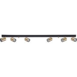 Nowodvorski Lighting Eye Spot Brass VI lampa podsufitowa 6x10W czarny/mosiądz 8819