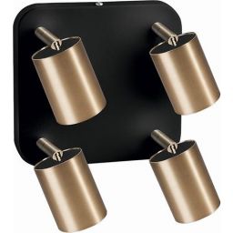 Nowodvorski Lighting Eye Spot Brass IV lampa podsufitowa 4x10W mosiądz/czarny 8820