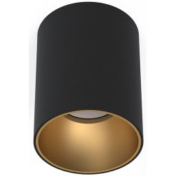 Nowodvorski Lighting Eye Tone lampa podsufitowa 1x10 W czarna-złota 8931
