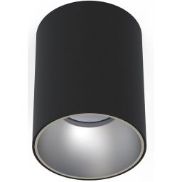 Nowodvorski Lighting Eye Tone lampa podsufitowa 1x10W czarny/srebrny 8932