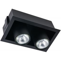 Nowodvorski Lighting Eye Mod lampa do zabudowy 2x35 W czarna 8940