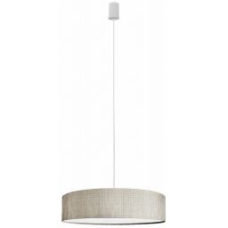 Nowodvorski Lighting Turda lampa wisząca 3x15 W biała-szary/popielaty 8946