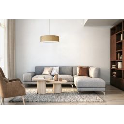 Nowodvorski Lighting Turda lampa wisząca 3x15 W biała-złota 8950