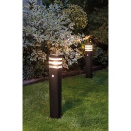 Nowodvorski Lighting Rio I lampa stojąca zewnętrzna 1x40W z czujnikiem ruchu czarna 9097