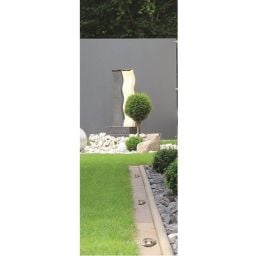 Nowodvorski Lighting Picco lampa najazdowa 1x1W LED czarna/srebrna 9106