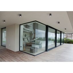 Nowodvorski Lighting Edesa lampa podsufitowa zewnętrzna 1x7 W czarna 9107