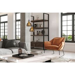 Nowodvorski Lighting Amalfi lampa wisząca 1x25W złoty/czarny 9153