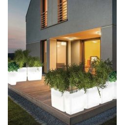 Nowodvorski Lighting Flowerpot lampa stojąca 1x60W biała 9712