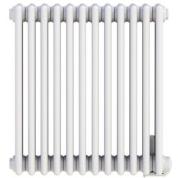 Zehnder Charleston Electric grzejnik elektryczny z grzałką 60x59,4 cm biały NZ3-060-059/GF