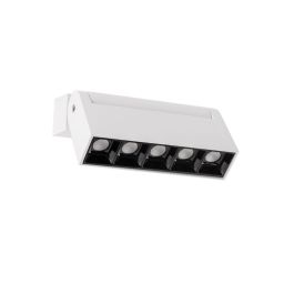 Nowodvorski Lighting Flowerpot lampa podsufitowa 5x10 W biała 10070