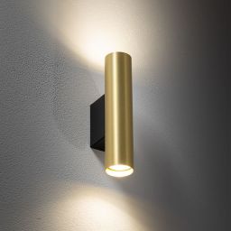 Nowodvorski Lighting Fourty kinkiet 2x10W czarny/złoty 10754