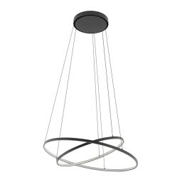 Nowodvorski Lighting Circolo Led lampa wisząca 1x35W czarny mat 10814