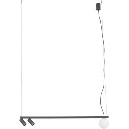 Nowodvorski Lighting Fourty III lampa wisząca 3x10 W czarna 11471